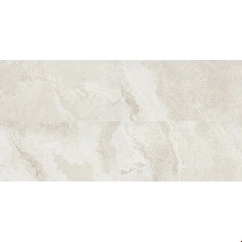 Daltile Archaia: Relic White 12" x 24" Glazed Porcelain Tile AR40RCT1224MTJ1
