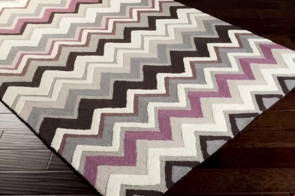 Surya Mamba Red Grape (MBA-9015) Square 1'6" x 1'6"