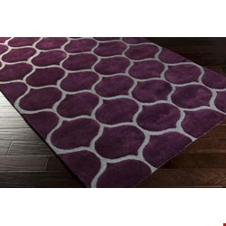 Surya Mamba Raspberry Wine (MBA-9021) Rectangle 2'0