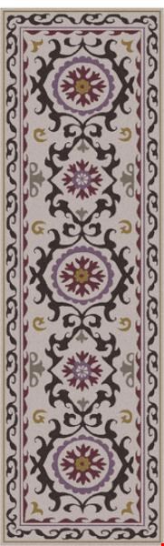 Surya Mamba Oatmeal (MBA-9022) Rectangle 2'6" x 8'0"