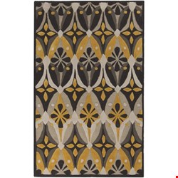 Surya Mamba Feather Gray (MBA-9024) Rectangle 5'0