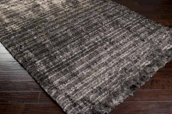 Surya Merlot Jet Black (MOT-7000) Rectangle 8'0" x 10'0"