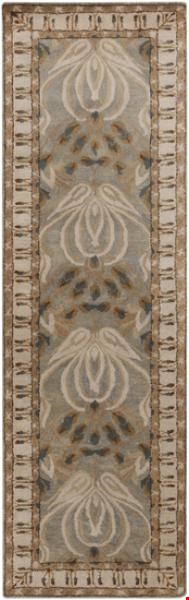 Surya Mentone Dove Gray (MTO-7000) Rectangle 2'6" x 8'0"