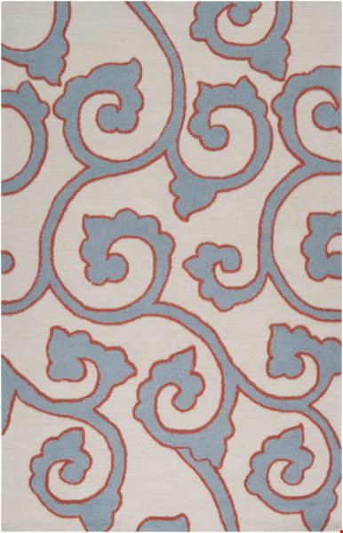 Surya Mezzo Ivory (MZO-6003) Rectangle 5'0" x 8'0"