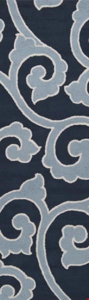 Surya Mezzo Midnight Blue (MZO-6005) Rectangle 2'6" x 8'0"