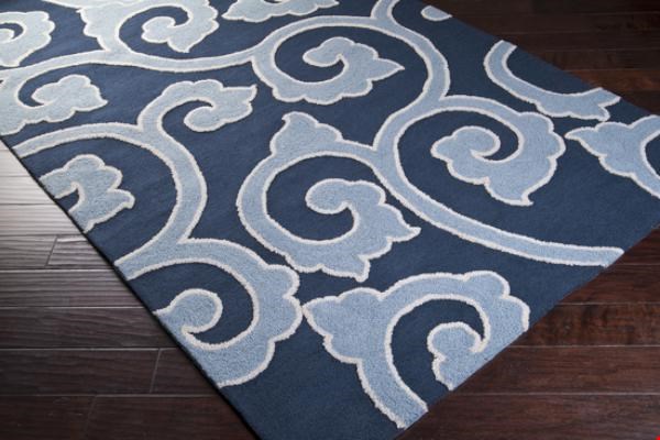 Surya Mezzo Midnight Blue (MZO-6005) Rectangle 3'6" x 5'6"