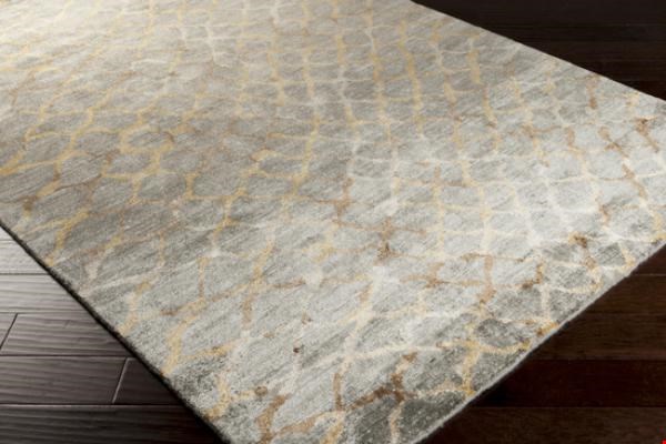 Surya Platinum Pigeon Gray (PLAT-9018) Square 1'6" x 1'6"