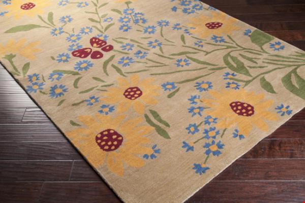 Surya Paule Marrot Paule Marrot Taupe (PMT-1020) Rectangle 3'3" x 5'3"