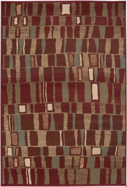 Surya Riley Maroon (RLY-5003) Rectangle 5'3" x 7'6"