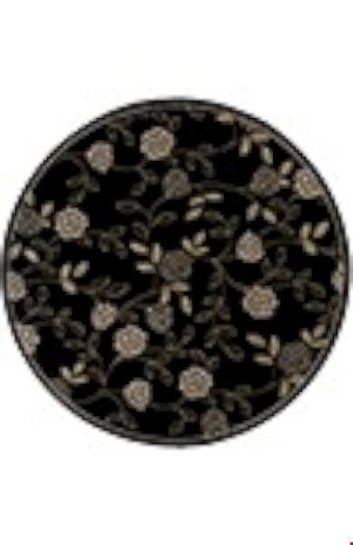 Oriental Weavers Ariana Black (A2285G240240ST) Round 8'0" x 8'0" Area Rug