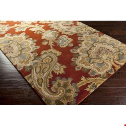 Surya Sea Red Clay (SEA-167) Rectangle 3'3