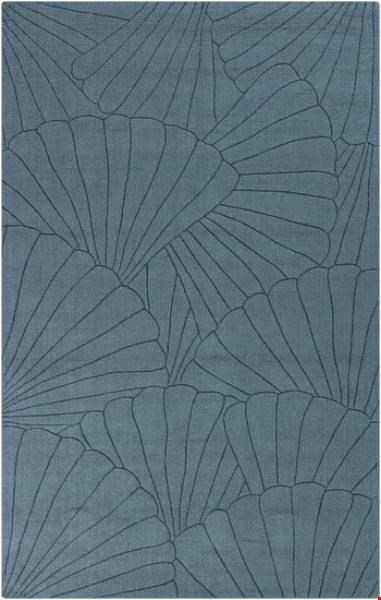 Surya Shell Pacific Blue (SHE-1000) Rectangle 5'0" x 8'0"