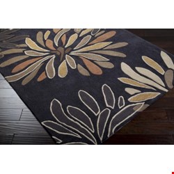 Surya Sprint Coal Black (SPT-3020) Rectangle 2'0