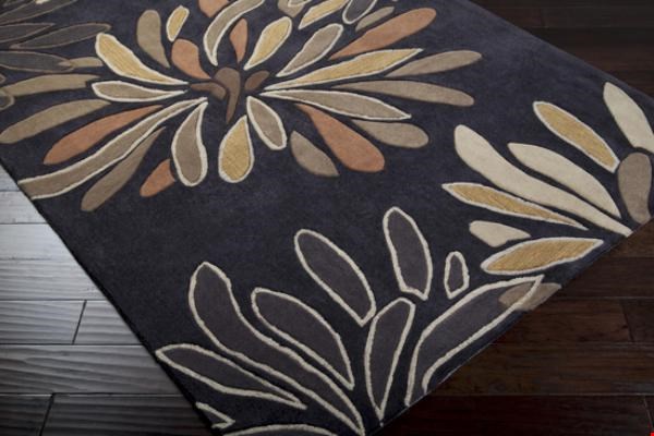 Surya Sprint Coal Black (SPT-3020) Rectangle 2'0" x 3'0"