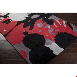 Surya Sprint Carmine (SPT-3039) Rectangle 2'0