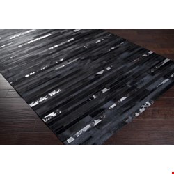 Surya Trail Jet Black (TRL-1121) Rectangle 2'0