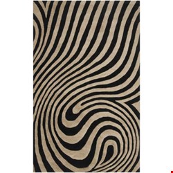 Surya Universal Coal Black (UNI-1033) Rectangle 5'0