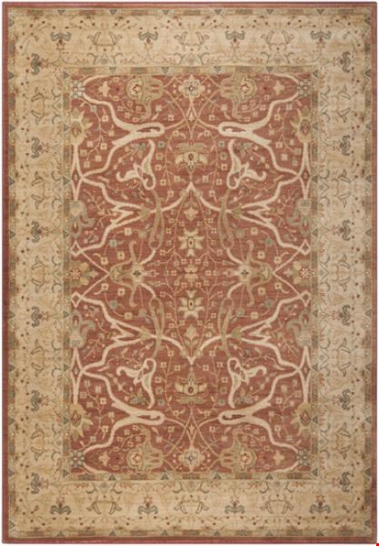 Surya Valencia Hot Cocoa (VLE-2703) Rectangle 5'3" x 7'8"