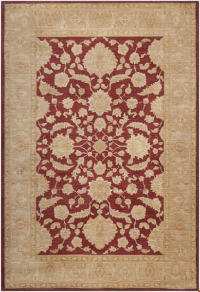 Surya Valencia Maroon (VLE-2704) Rectangle 5'3" x 7'8"
