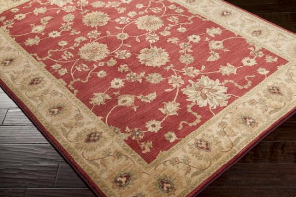 Surya Valencia Maroon (VLE-2704) Rectangle 7'10" x 11'2"