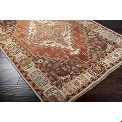 Surya Zeus Brown Clay (ZEU-7800) Square 1'6