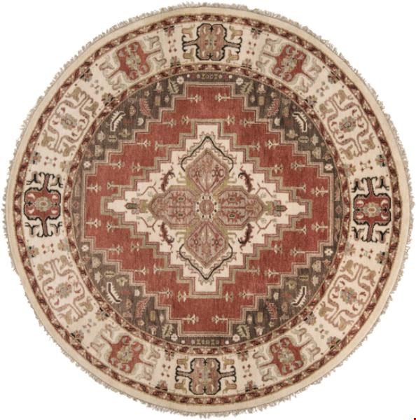 Surya Zeus Brown Clay (ZEU-7800) Round 8'0" x 8'0"