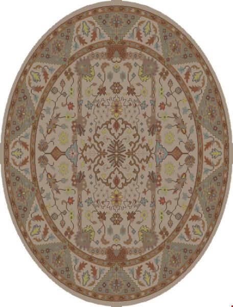 Surya Zeus Oatmeal (ZEU-7814) Round 8'0" x 8'0"