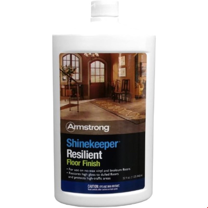 Armstrong Shinekeeper Resilient Floor Finish 32 oz. Carton ( 6 - 32 oz. bottles )